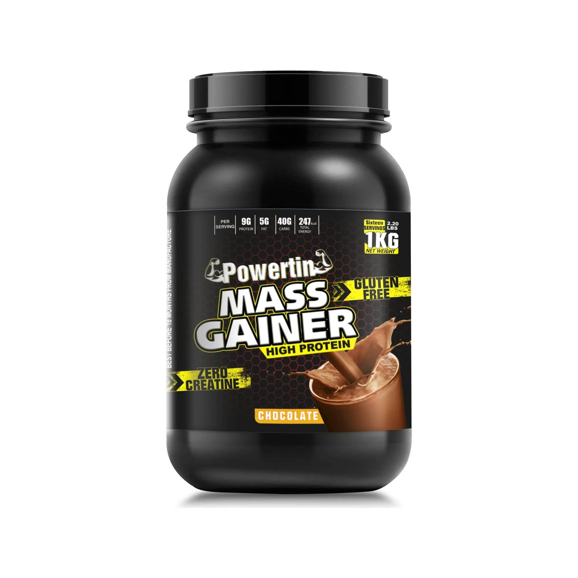 Powertin Mass Gainer, Weight Gainer Protein Powder