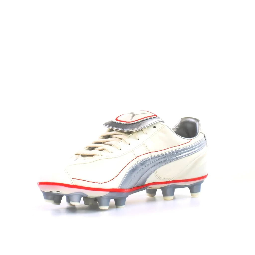 Puma King FG Womens White Football Boots