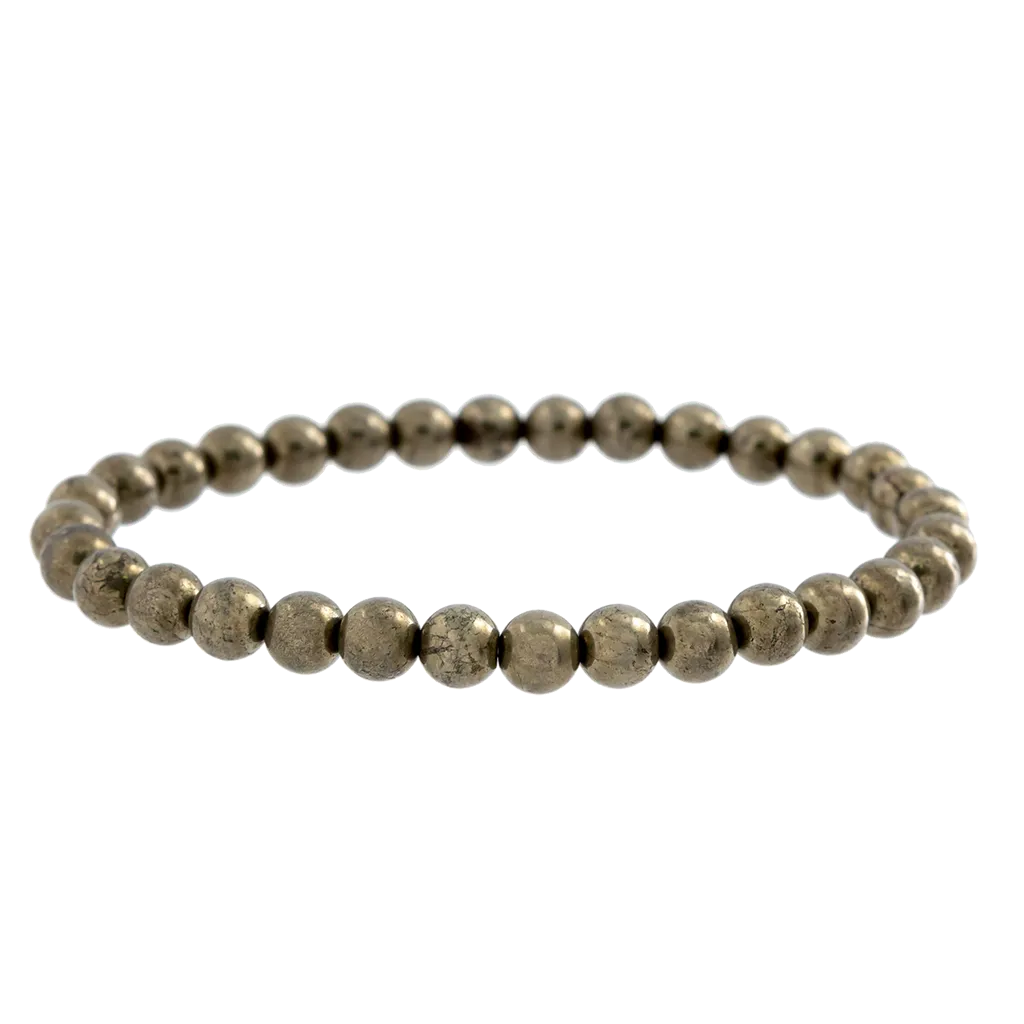 Pyrite Gemstone Bracelet