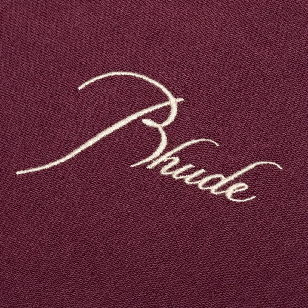 Reverse Tee - Bordeux