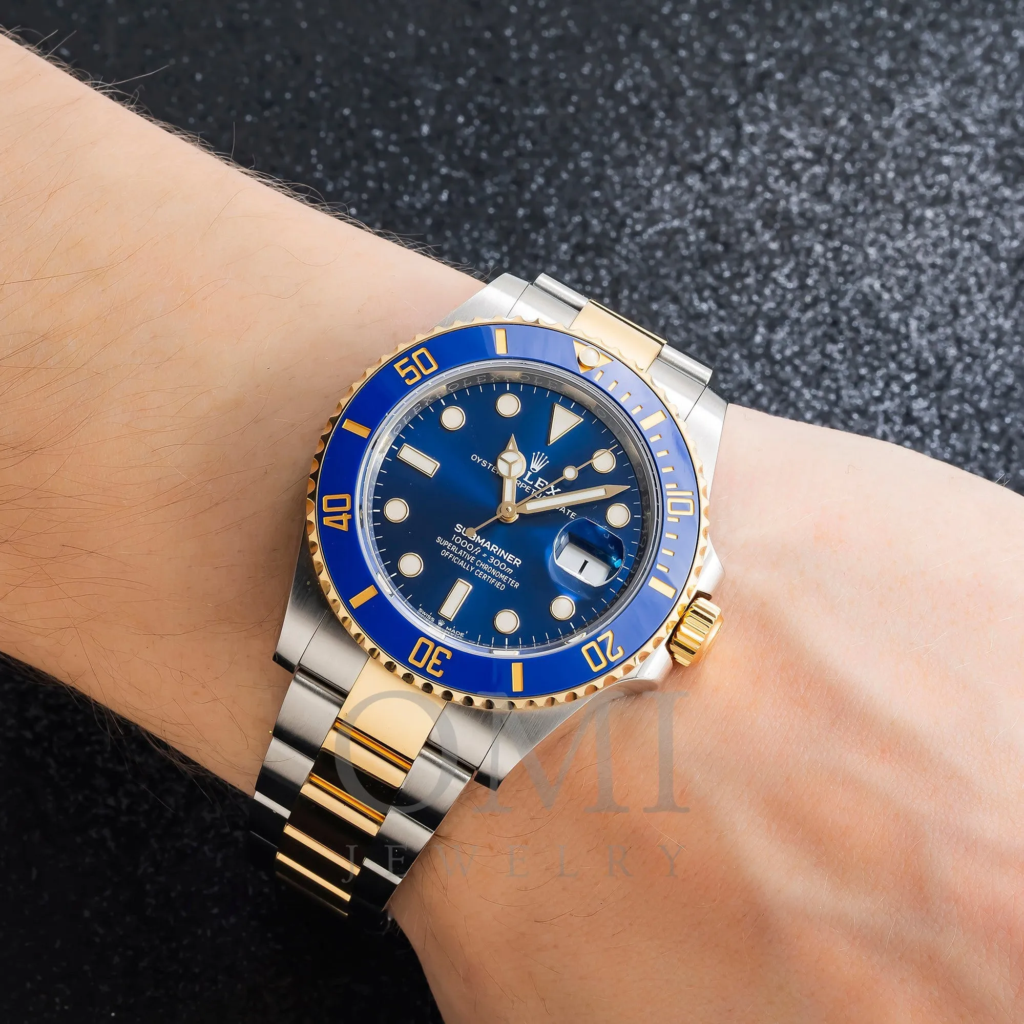 Rolex Submariner Date 126613LB 41MM Blue Dial With Two Tone Oyster Bracelet