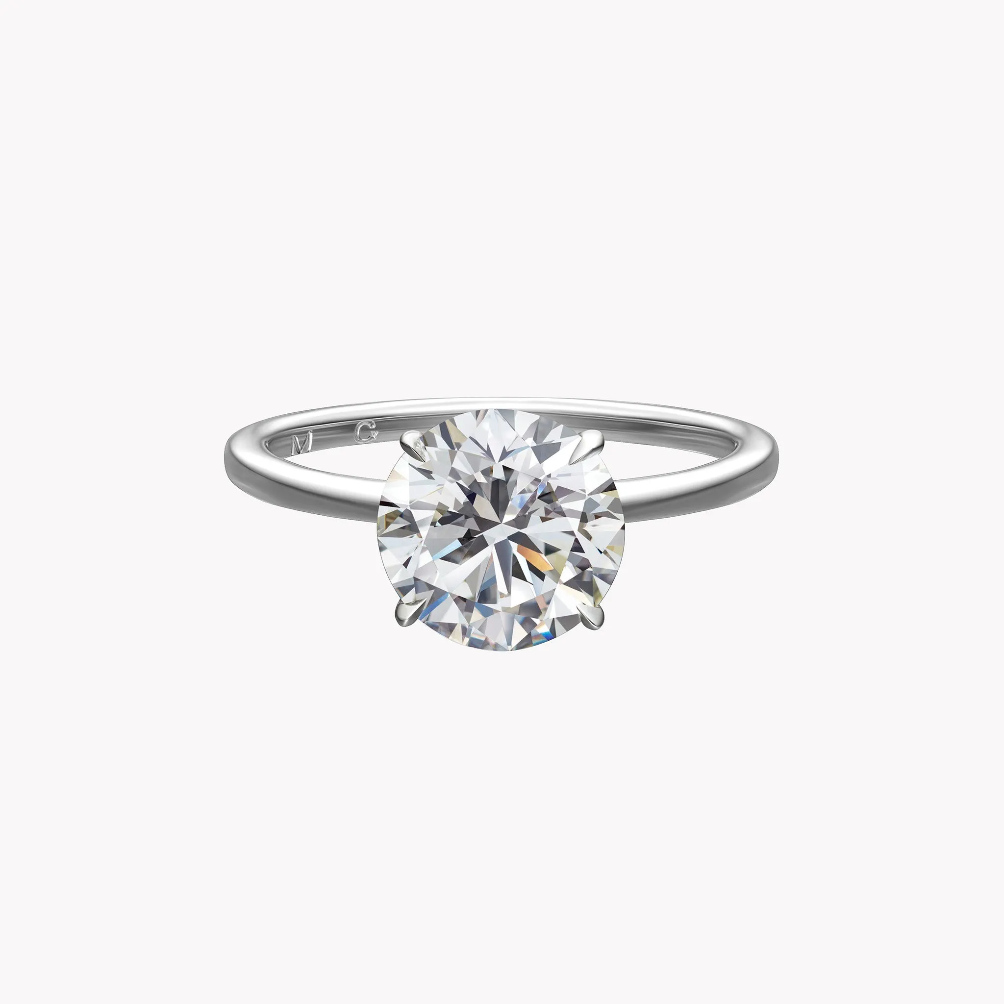 Round Brilliant Solitaire Engagement Ring