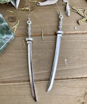 Samurai Katanas Earrings