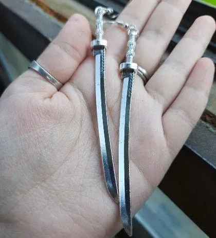 Samurai Katanas Earrings