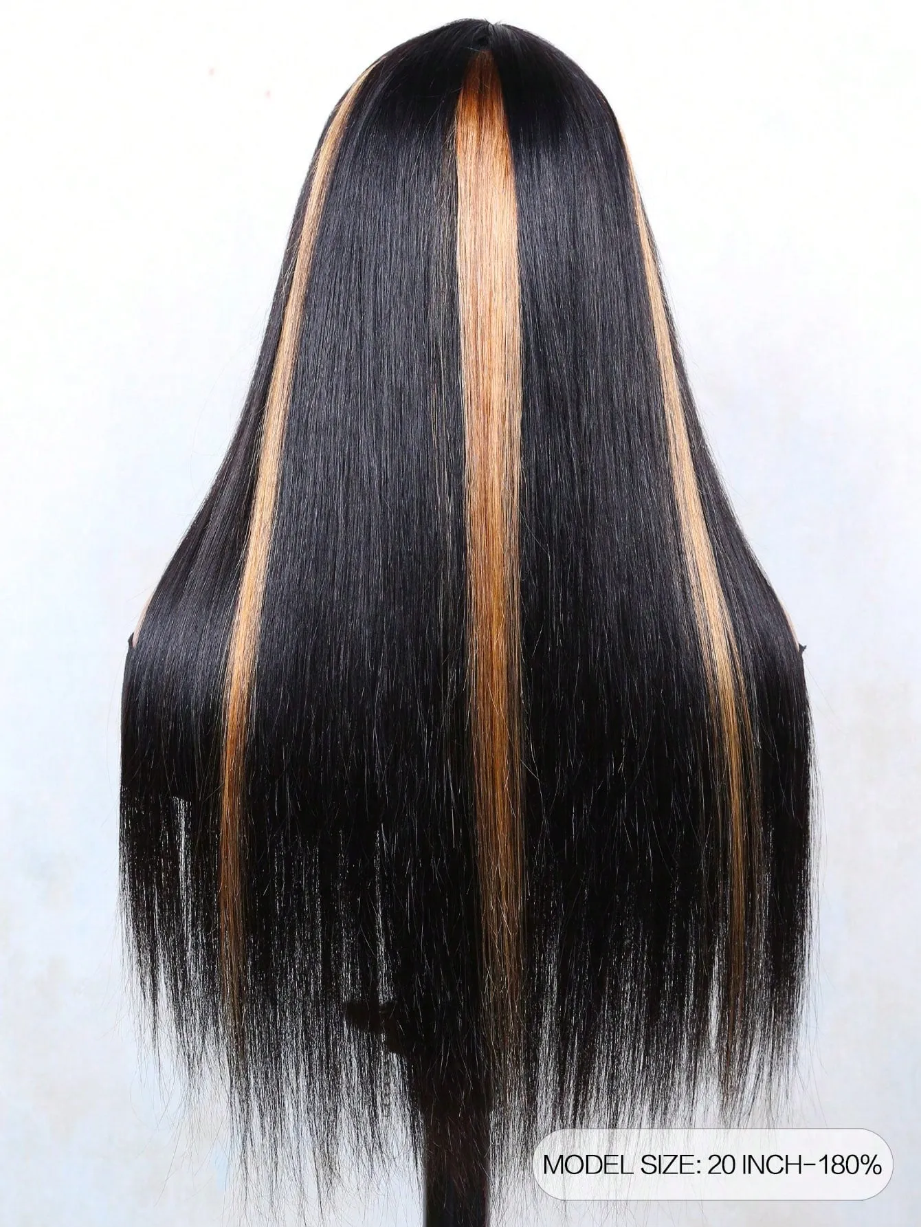 Straight Human Hair Wig With Bangs