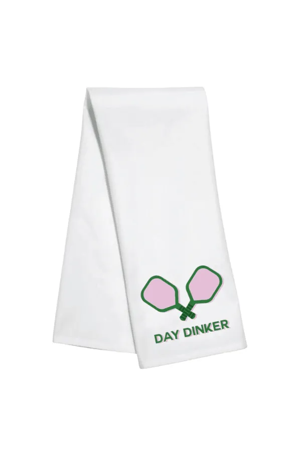 The Day Dinker Tea Towel