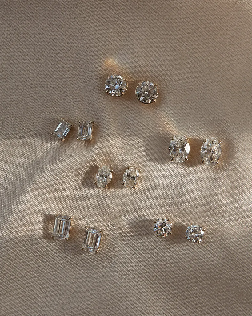 The Ultimate Oval Solitaire Studs