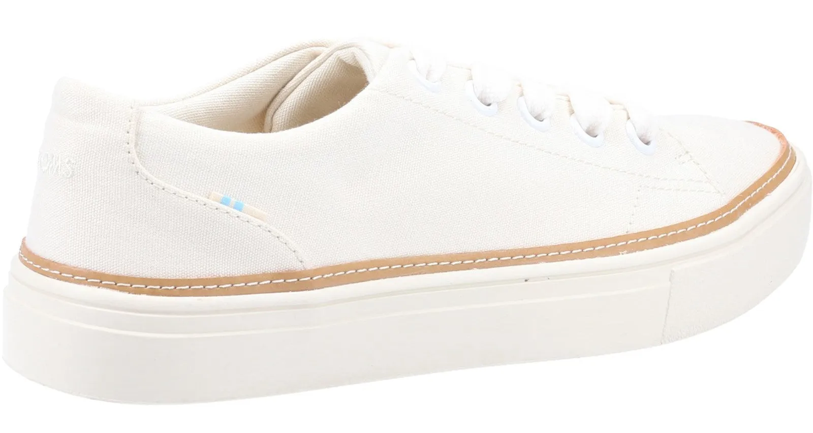 Toms Alex Womens Lace Up Canvas Trainer