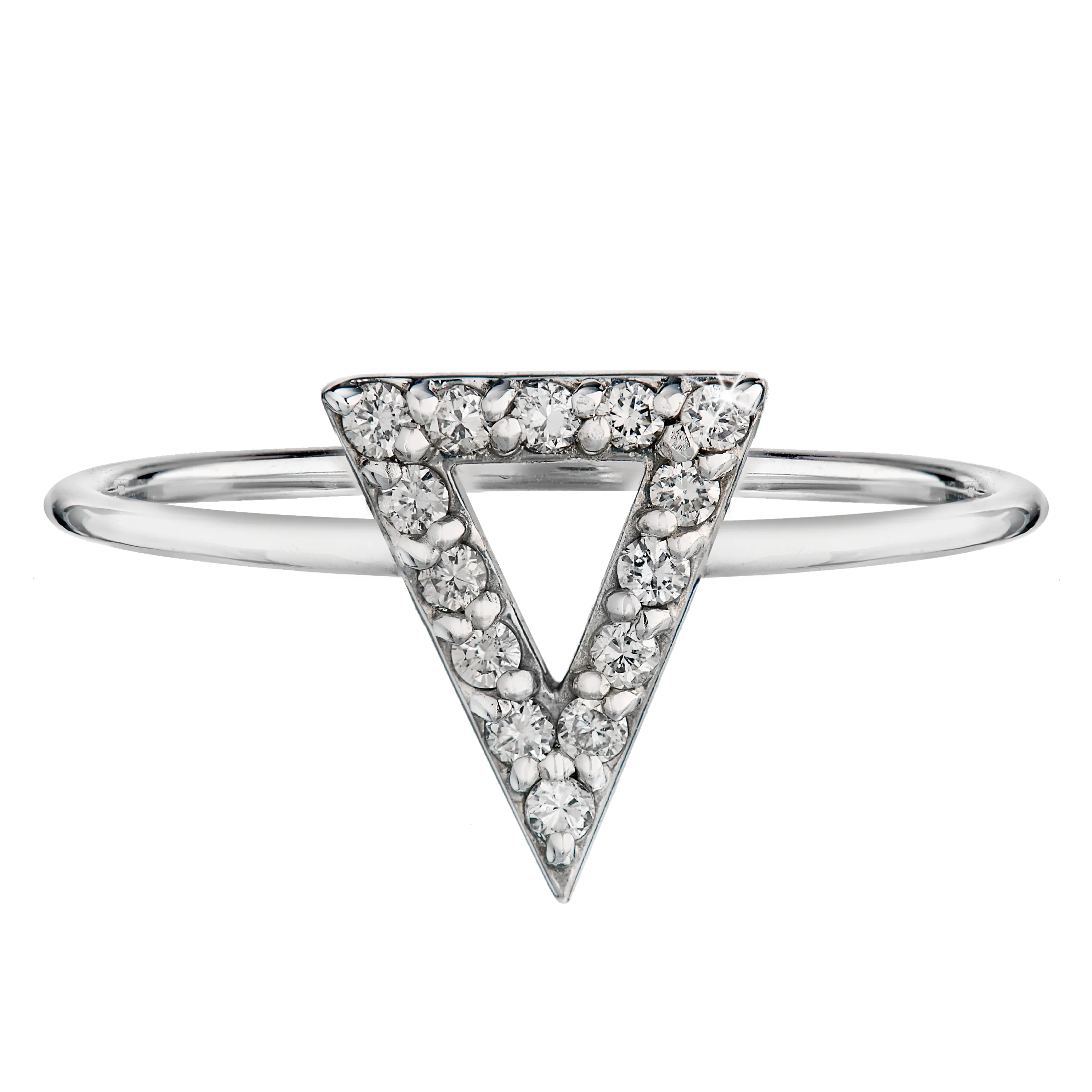 Triangle Ring - Diamond