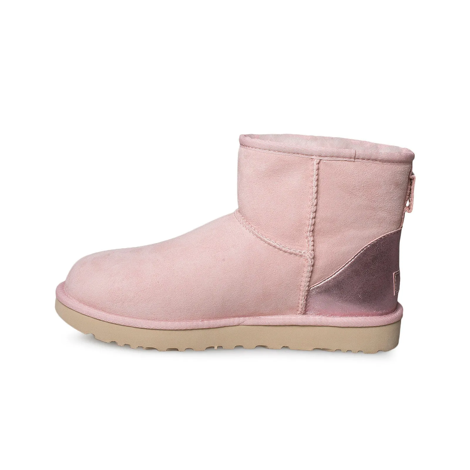 UGG Classic Mini II Metallic Pink Cloud Boots - Women's